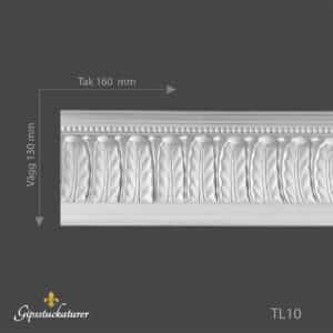 Stuckatur taklist TL10 (Löpmeter)