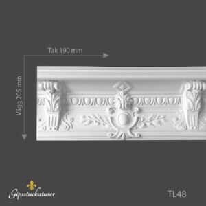 Stuckatur taklist TL48 (Löpmeter) Stuckatur taklist TL48 (Löpmeter)
