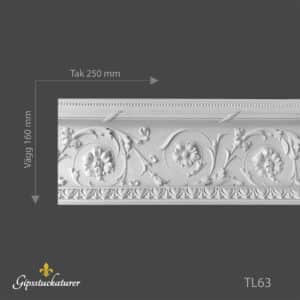 Stuckatur taklist TL63 (Löpmeter) Stuckatur taklist TL63 (Löpmeter)