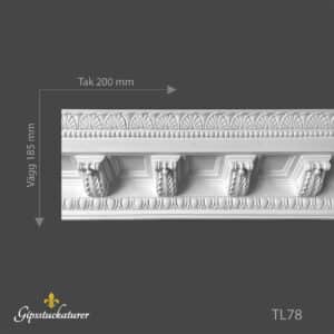 Stuckatur taklist TL78 (Löpmeter) Stuckatur taklist TL78 (Löpmeter)