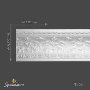 Stuckatur taklist TL96 (Löpmeter) Stuckatur taklist TL96 (Löpmeter)