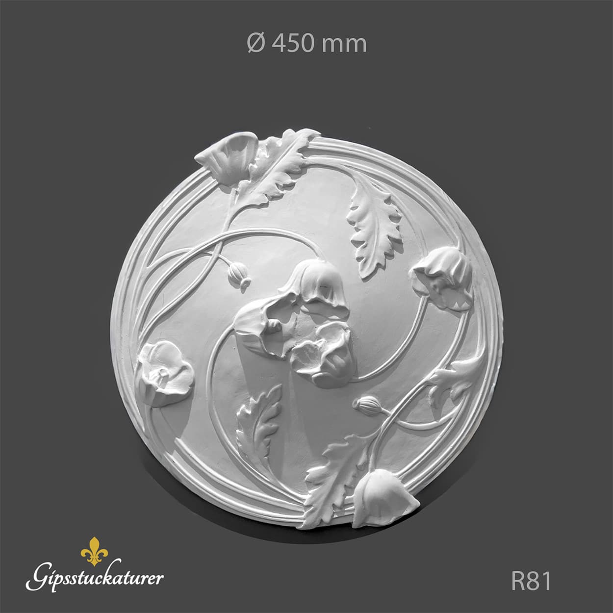 Stuckatur takrosett R81 Stuckatur takrosett R81