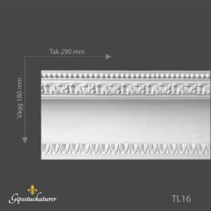 Stuckatur taklist TL16 (Löpmeter) Stuckatur taklist TL16 (Löpmeter)