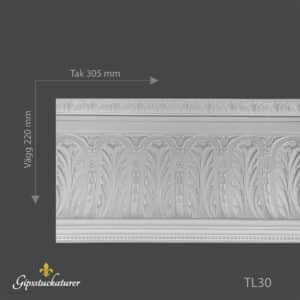 Stuckatur taklist TL30 (Löpmeter) Stuckatur taklist TL30 (Löpmeter)