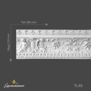 Stuckatur taklist TL49 (Löpmeter) Stuckatur taklist TL49 (Löpmeter)
