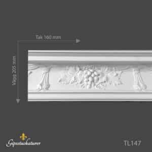 Stuckatur taklist TL47 (Löpmeter) Stuckatur taklist TL47 (Löpmeter)