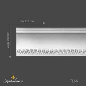 Stuckatur taklist TL66 (Löpmeter) Stuckatur taklist TL66 (Löpmeter)
