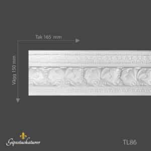 Stuckatur taklist TL86 (Löpmeter) Stuckatur taklist TL86 (Löpmeter)